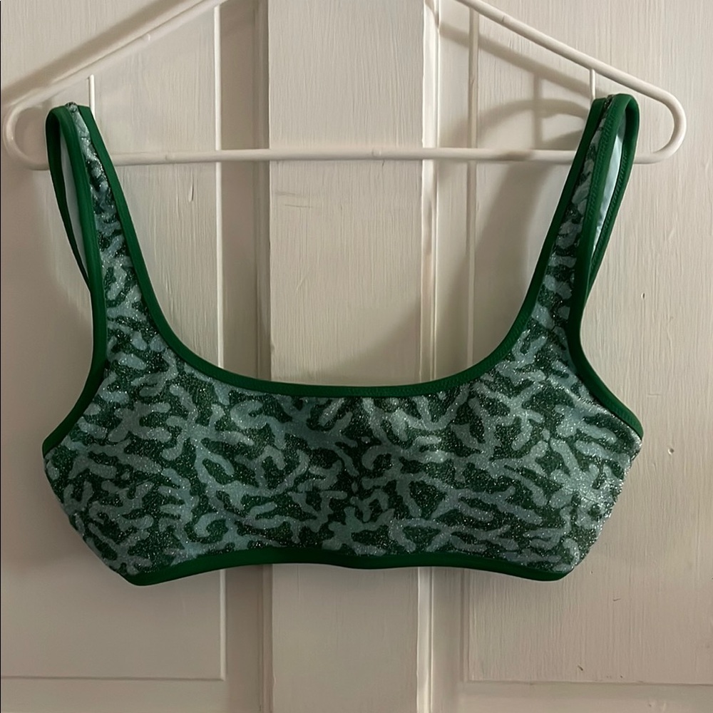 Aerie Sparkling Green Bralette